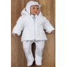 6 PCS CHRISTENING SUIT&JACKET VICTOR GREY