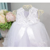 White Baby Girl Christening/Special Occasion Dress Style ROYAL