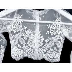 White Lace First Holy Communion Bolero Style CB16