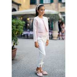 Pink Confirmation/Special Occasion Bolero Style 42C/SM/19