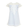 Blue/White Confirmation/Special Occasion Dress Style 32B/SM/19