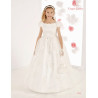 Handmade Elegant Ivory First Holy Communion Dress Style 9723