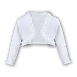 Sarah Louise White Baby Girl Christening Cardigan Style 006675