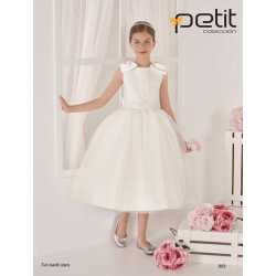 Handmade Ivory First Holy Communion Ballerina Length Dress Style 853