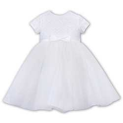 Sarah Louise White Christening Dress Style 070110