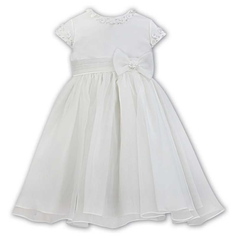 Sarah Louise Ivory Baby Girl Christening Dress Style 070091