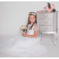 Beautiful Handmade First Holy Communion Dress Style ROSARIO