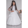 Handmade White First Holy Communion Dress Style PAMELA