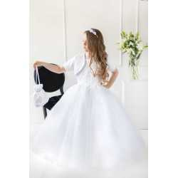 Handmade White First Holy Communion Dress Style T-848