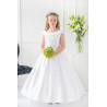 Handmade White First Holy Communion Dress Style T-847