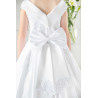 Handmade White First Holy Communion Dress Style T-847