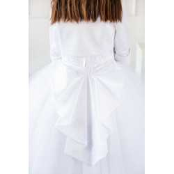 Handmade White First Holy Communion Dress Style T-901