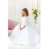 Handmade White First Holy Communion Dress Style T-900