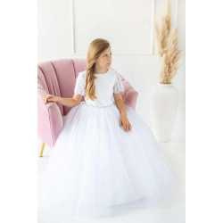 Handmade First Holy Communion Dress Style NELIA