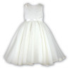 Sarah Louise Ivory Baby Girl Christening Dress Style 070019