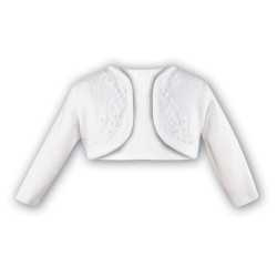 SARAH LOUISE WHITE BABY GIRL CHRISTENING CARDIGAN STYLE 006787