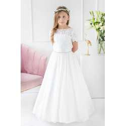 Ivory Handmade First Holy Communion Dress Style NORA IVORY