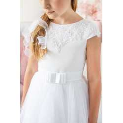 Beautiful Ballerina Length First Holy Communion Dress Style BIANKA