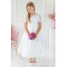 Handmade First Holy Communion Ballerina Length Dress Style VANESSA