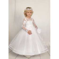 Handmade First Holy Communion Dress Style F01