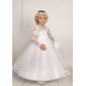 Handmade First Holy Communion Dress Style F01