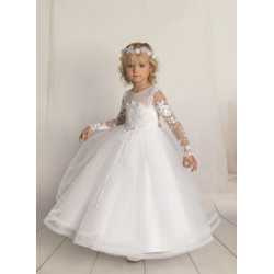 Handmade First Holy Communion Dress Style F01