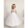 Handmade First Holy Communion Dress Style F01