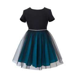 Black/Green Confirmation/Special Occasion Dress Style 14B/J/19