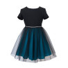 Black/Green Confirmation/Special Occasion Dress Style 14B/J/19