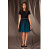 Black/Green Confirmation/Special Occasion Dress Style 14B/J/19