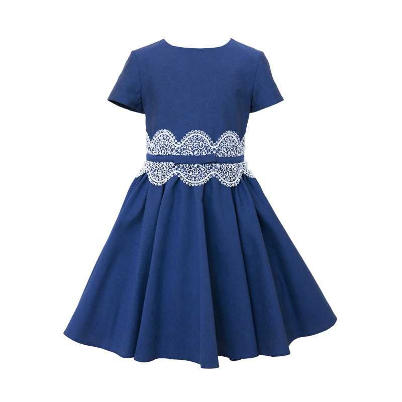 Lovely Navy Confirmation/Special Occasion Dress Style 17B/J/19