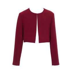 Burgundy Confirmation/Special Occasion Bolero Style 23A/J/19