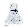 Ivory/Navy/Pink Confirmation/Special Occasion Dress Style 39/SM/20