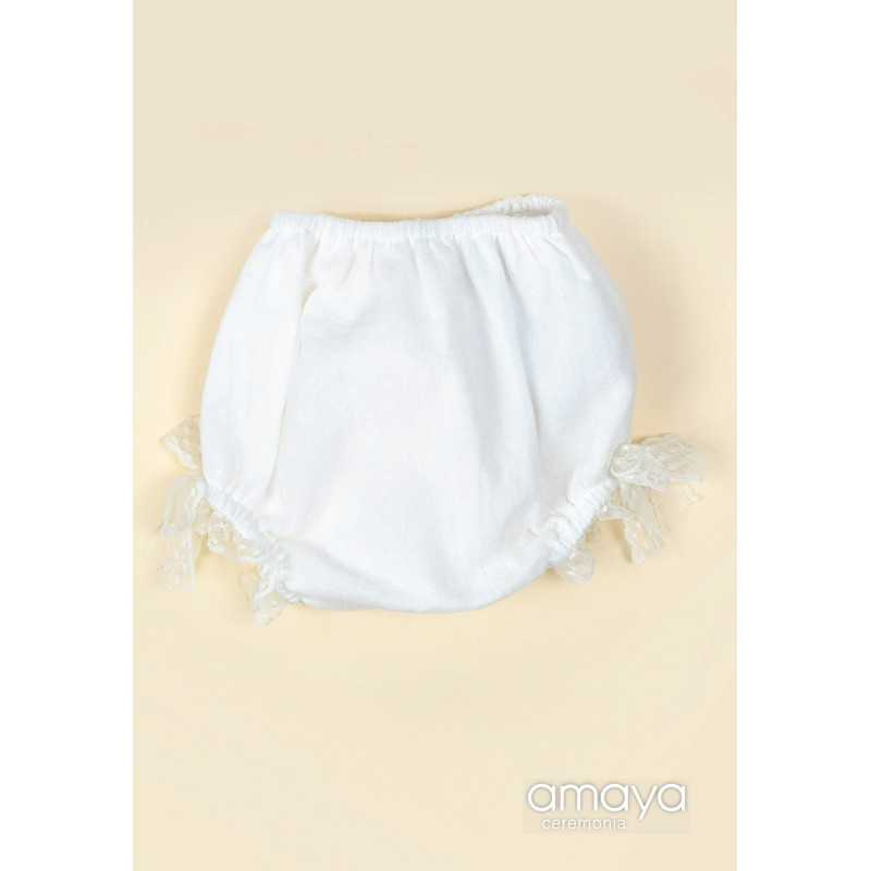 Ivory Unisex Christening/Baptism Knickers Style 512250BR