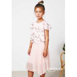 Pink Confirmation/Special Occasion Blouse Style 511203