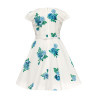 IVORY/BLUE CONFIRMATION DRESS STYLE 36C/SM/20