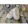 Ivory Baby Girl Christening/Baptism Shoes Style M010