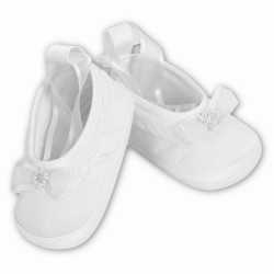 Gorgeous White Baby Girl Shoes from Sarah Louise 4408