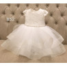 TETER WARM HANDMADE BABY GIRL IVORY CHRISTENING DRESS STYLE B52