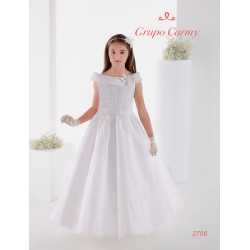 GORGEOUS SPANISH IVORY FIRST HOLY COMMUNION DRESS STYLE 2708