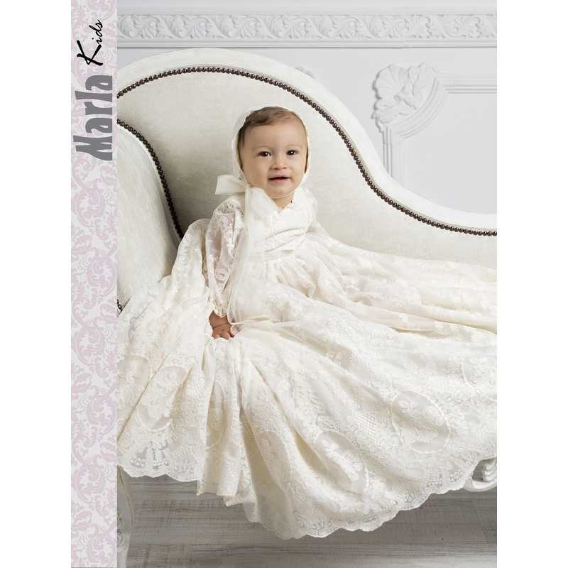 Marla Handmade Christening Gown Style M209