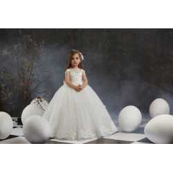 IVORY FIRST HOLY COMMUNION DRESS STYLE 3038