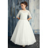 Handmade Ivory First Holy Communion Dress by Teter Warm Style FR02