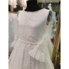 Handmade Ivory First Holy Communion Dress Style NURIA