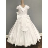 HANDMADE WHITE FIRST HOLY COMMUNION DRESS STYLE T-880