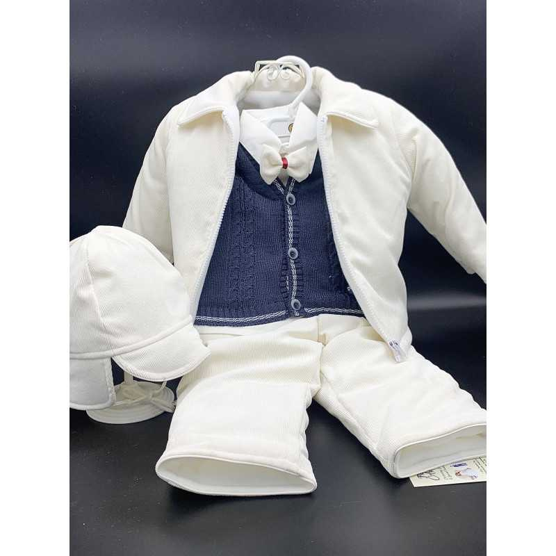 WINTER CHRISTENING SUIT J002