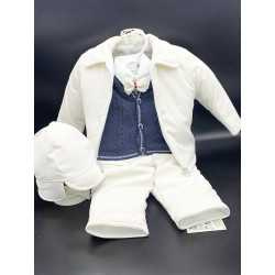 WINTER CHRISTENING SUIT J002