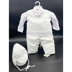 WINTER CHRISTENING SUIT J001