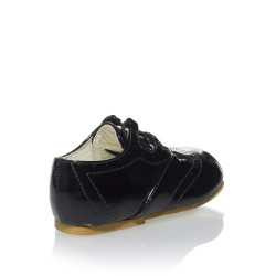 Charming Lacquered Christening/Special Occassion Shoes For Boys style Leo 