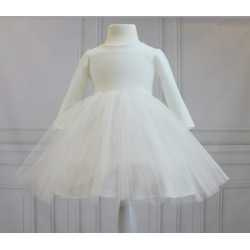 Handmade Elegant Christening Ivory Dress Style MELA